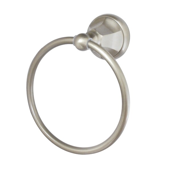 Kingston Brass Metropolitan 6" Towel Ring, Brushed Nickel BA4814SN - main